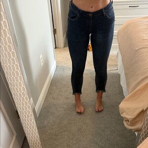 Kut from the Kloth Dark Wash Ankle Jeans CARLO ankle skinny